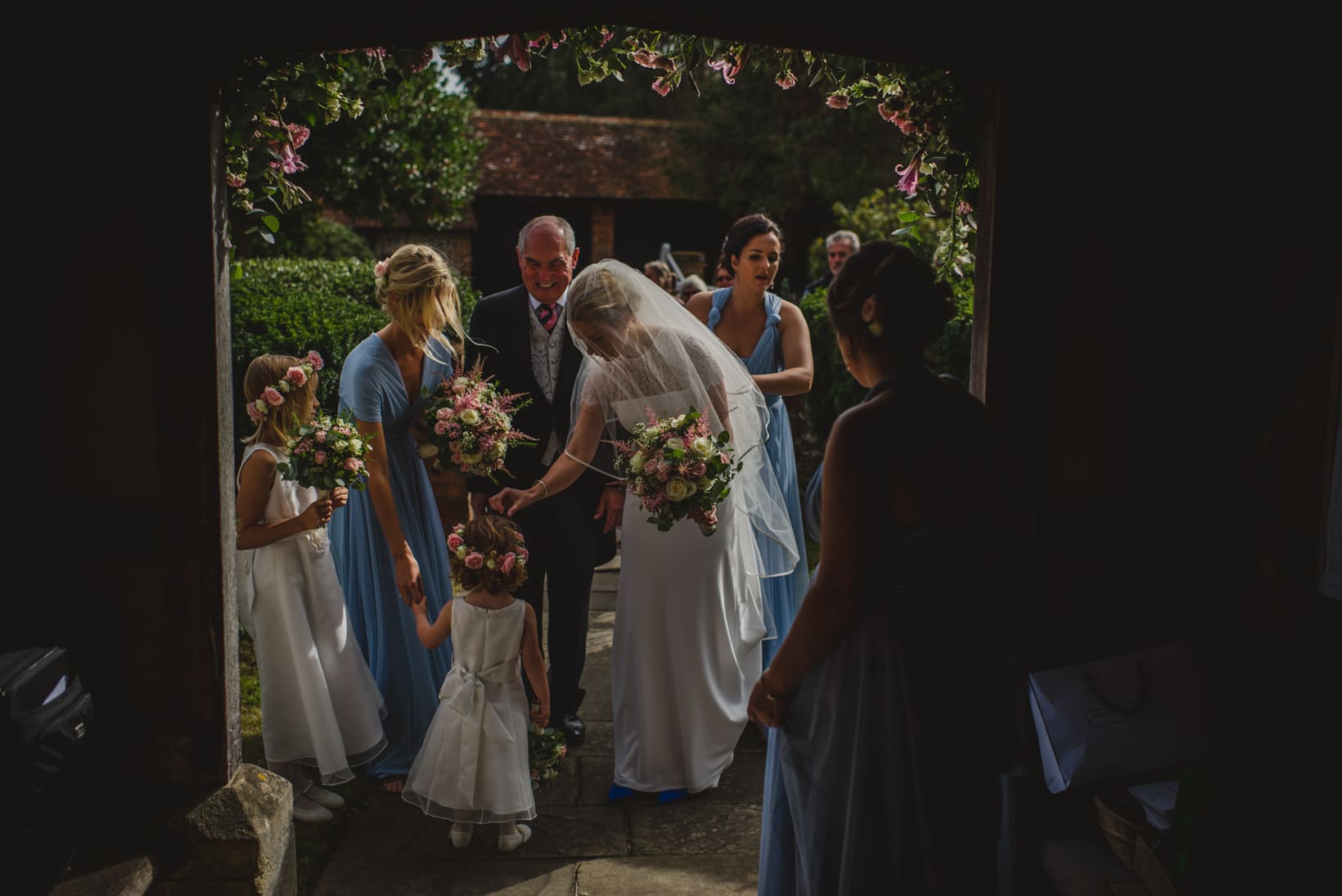 Lucy Simon Surrey Garden Marquee wedding Sophie Duckworth Photography