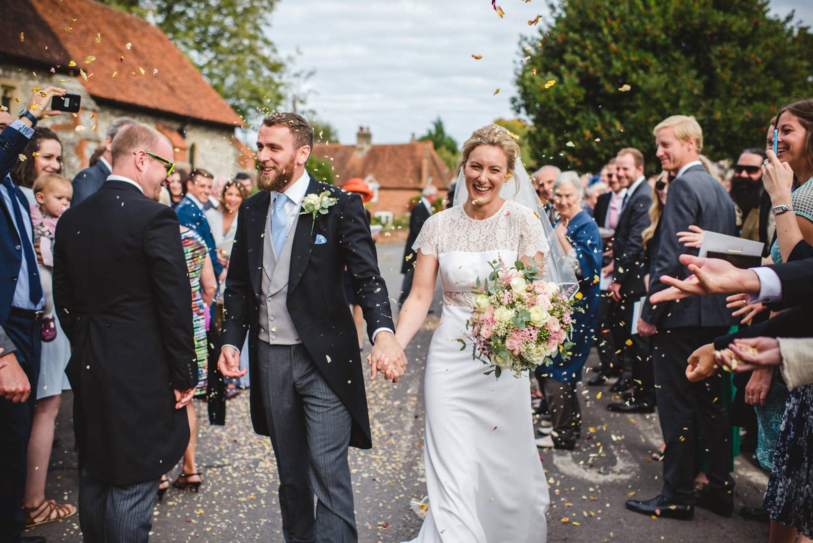 Lucy Simon Surrey Garden Marquee wedding Sophie Duckworth Photography