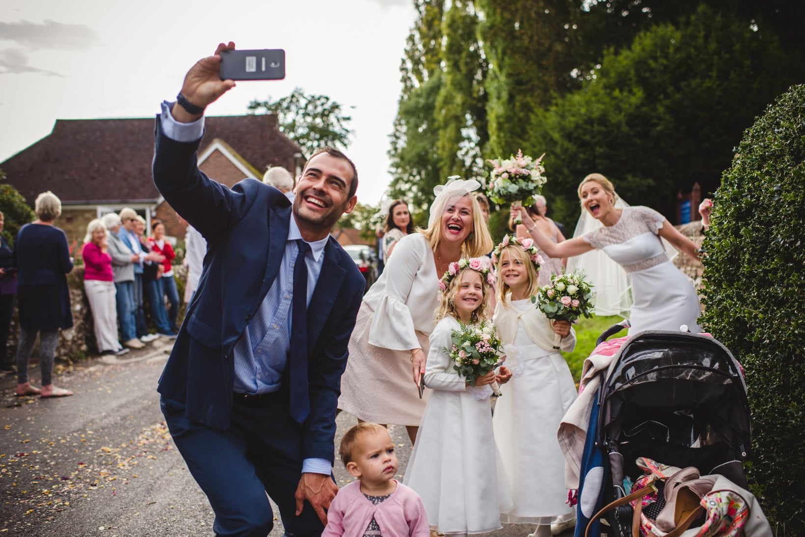 Lucy Simon Surrey Garden Marquee wedding Sophie Duckworth Photography