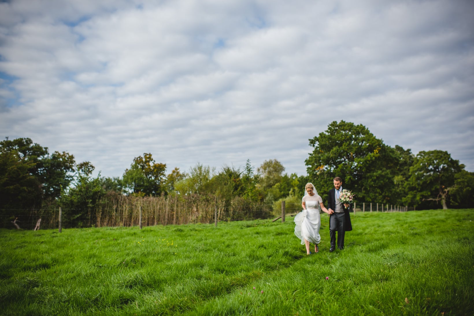 Lucy Simon Surrey Garden Marquee wedding Sophie Duckworth Photography