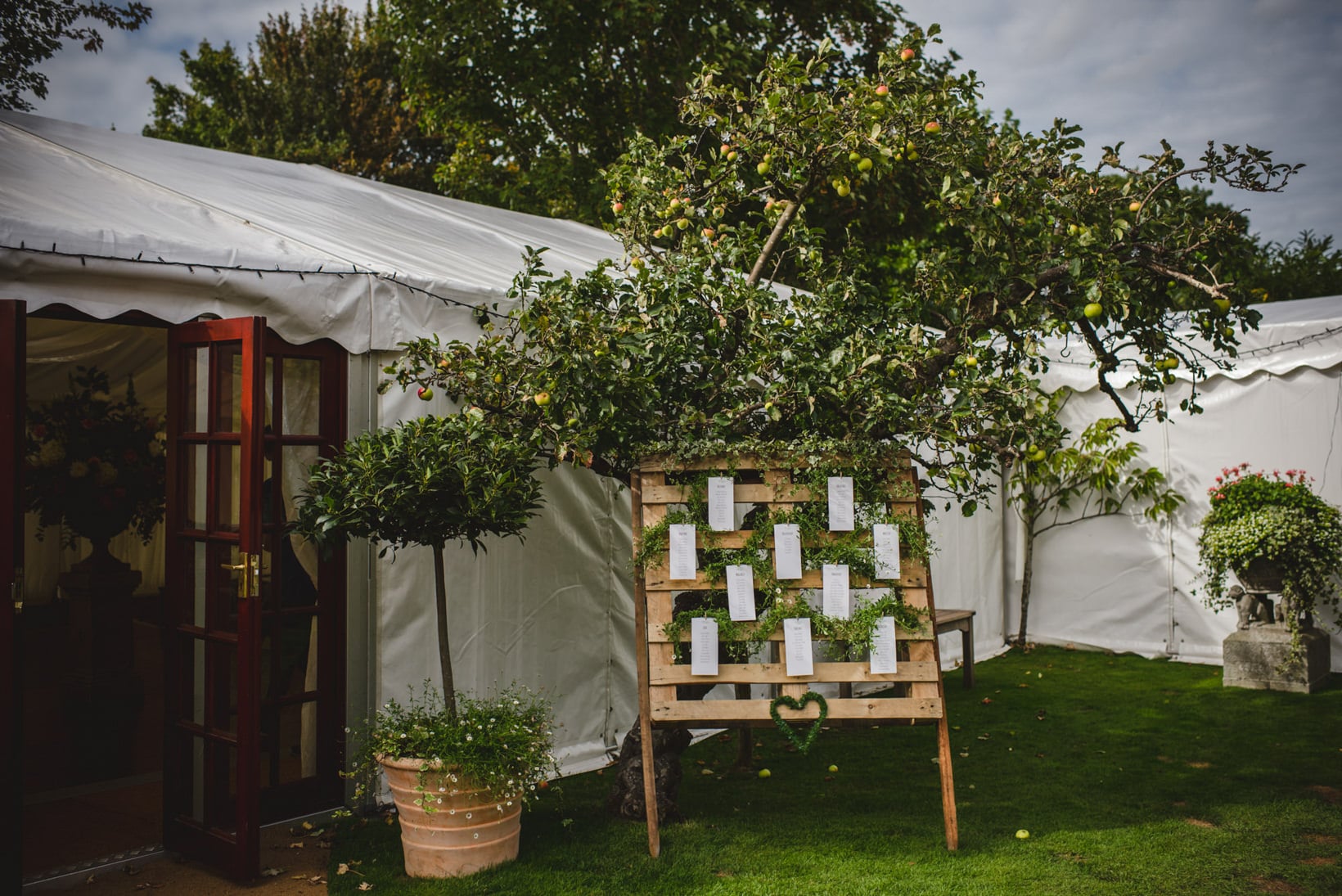 Lucy Simon Surrey Garden Marquee wedding Sophie Duckworth Photography