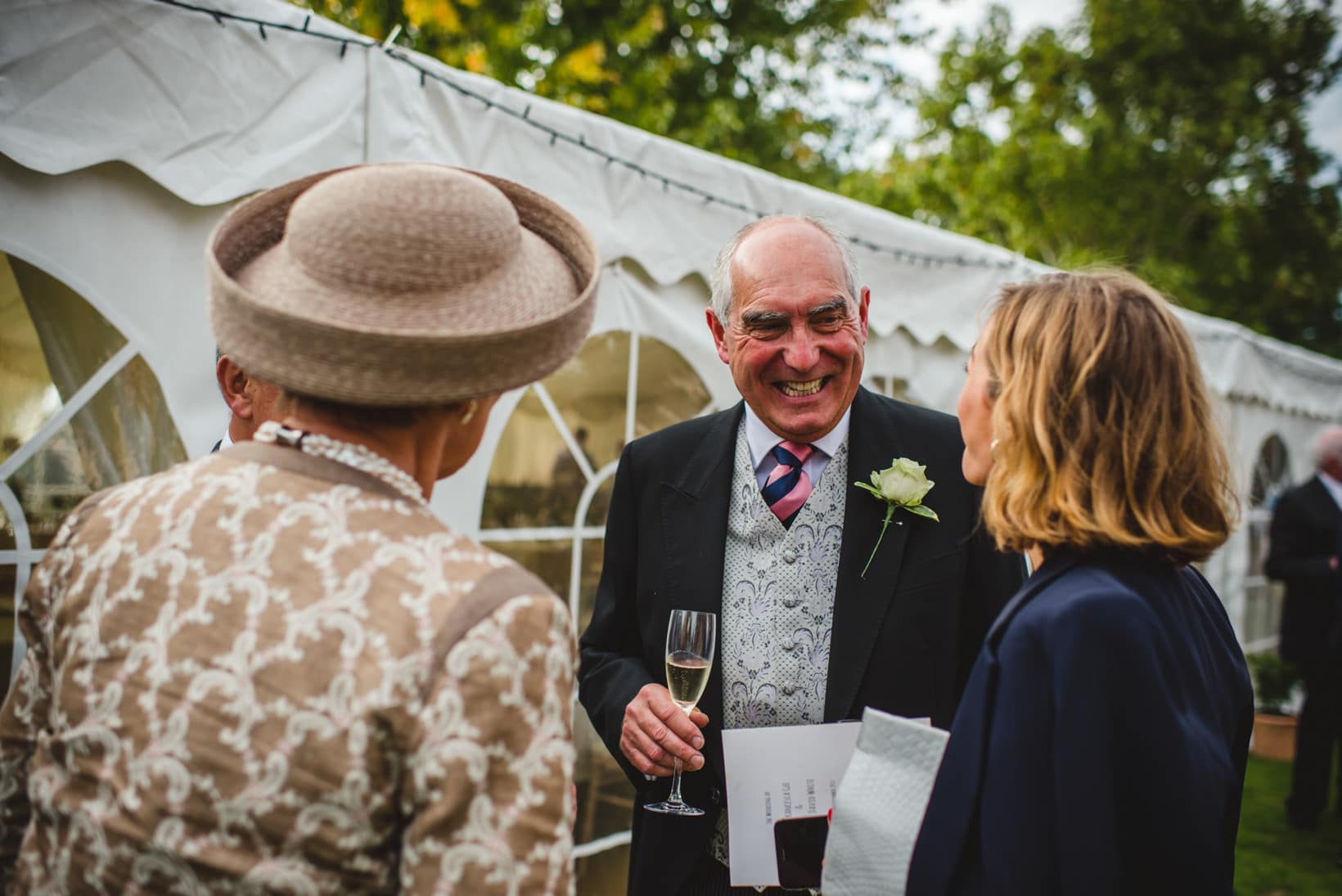 Lucy Simon Surrey Garden Marquee wedding Sophie Duckworth Photography