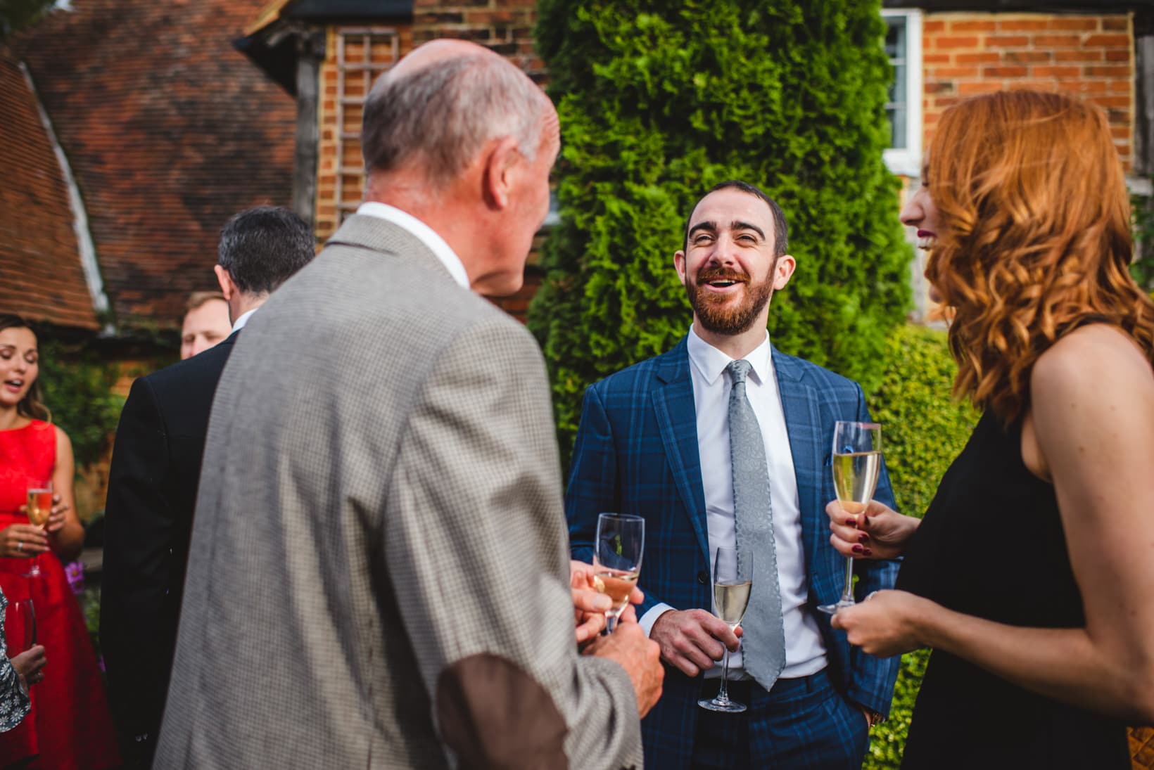 Lucy Simon Surrey Garden Marquee wedding Sophie Duckworth Photography