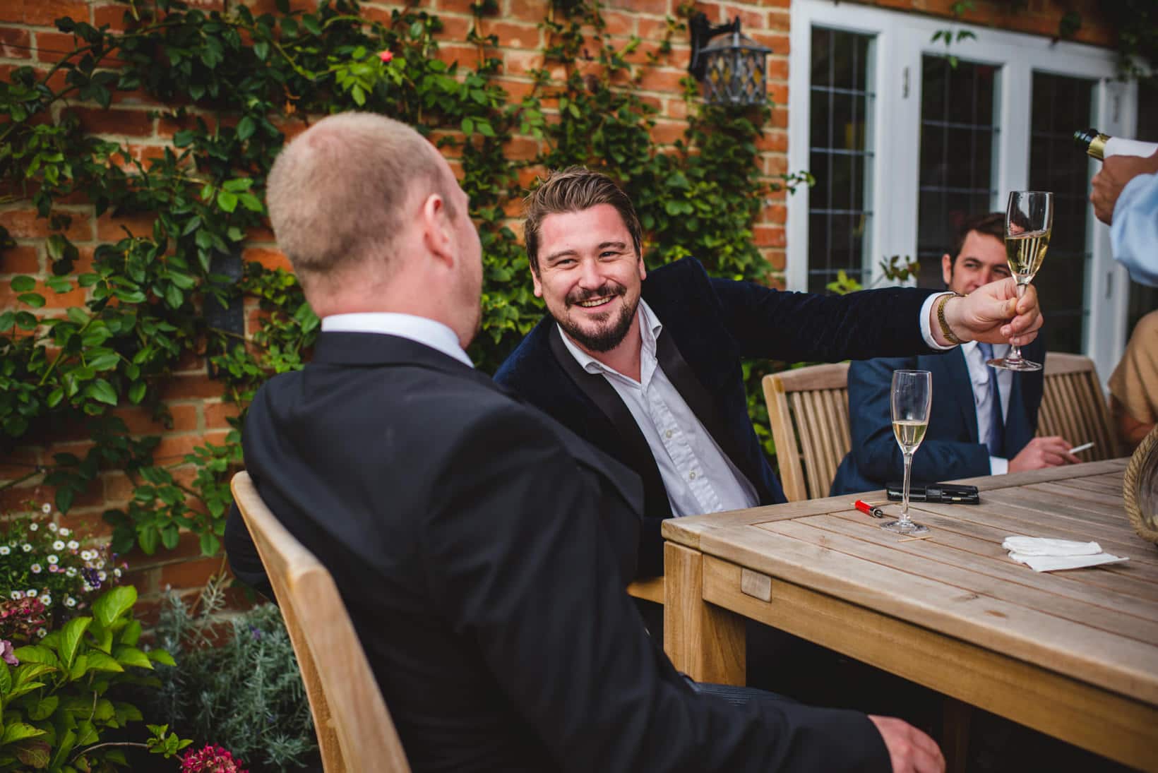 Lucy Simon Surrey Garden Marquee wedding Sophie Duckworth Photography