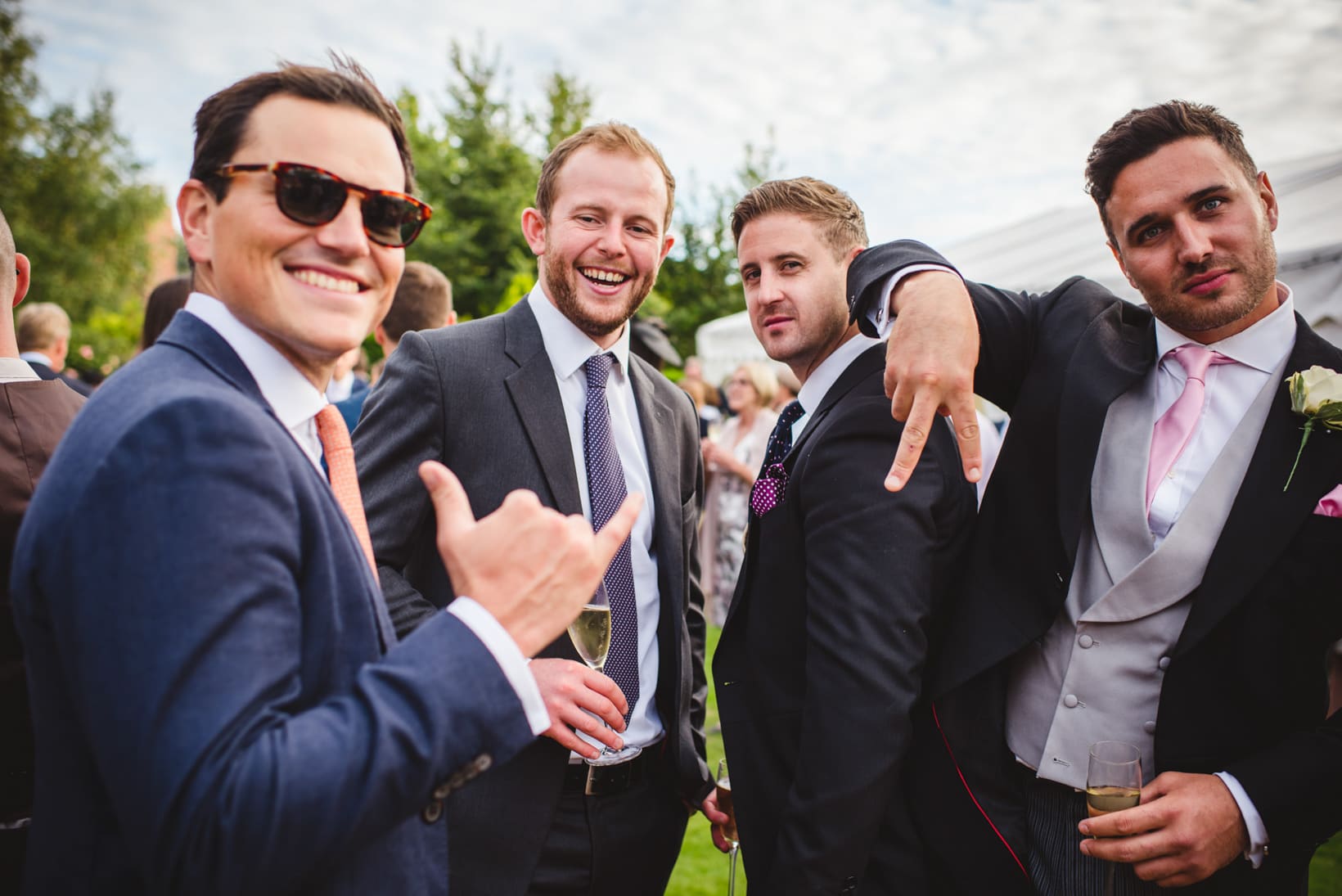 Lucy Simon Surrey Garden Marquee wedding Sophie Duckworth Photography