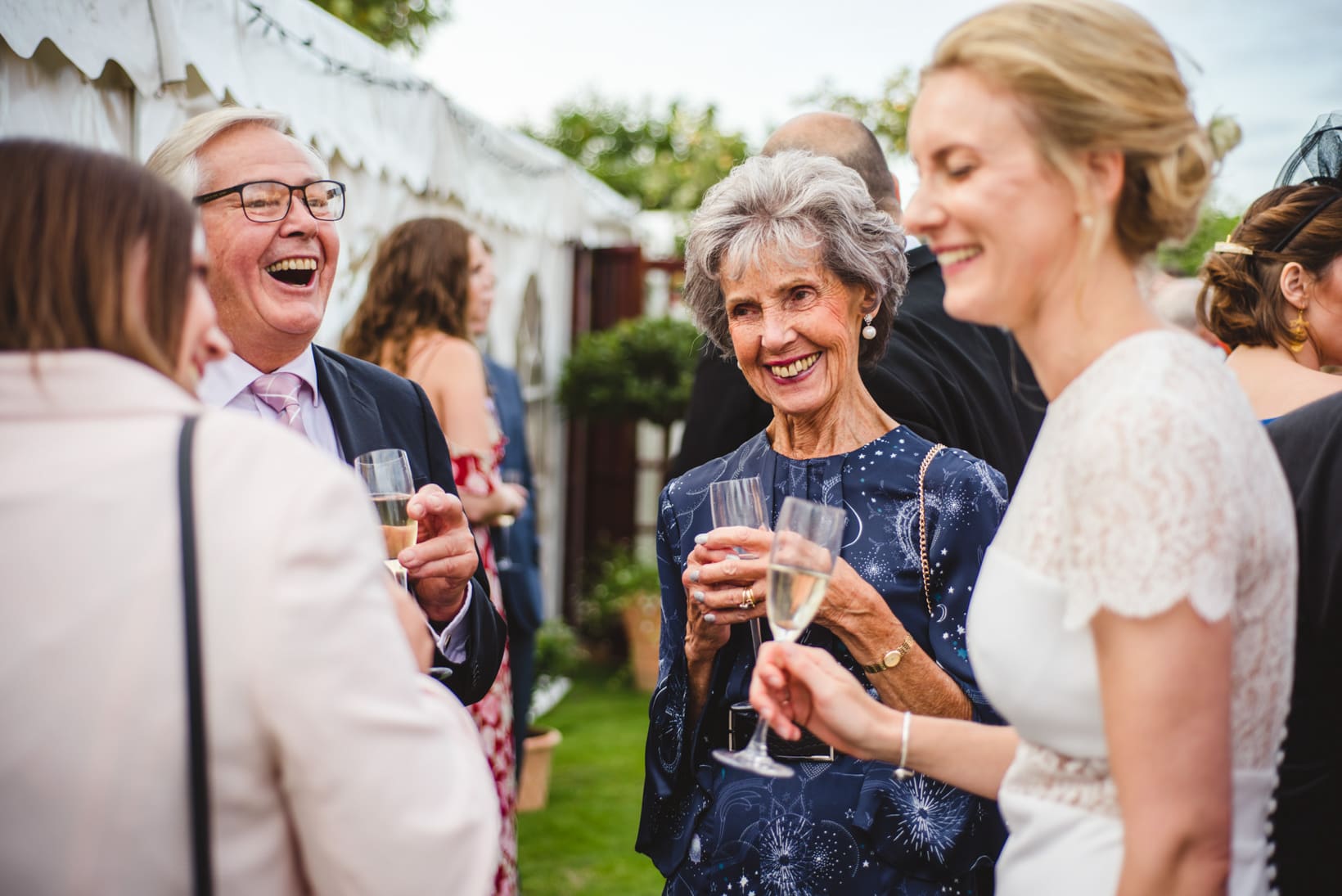 Lucy Simon Surrey Garden Marquee wedding Sophie Duckworth Photography