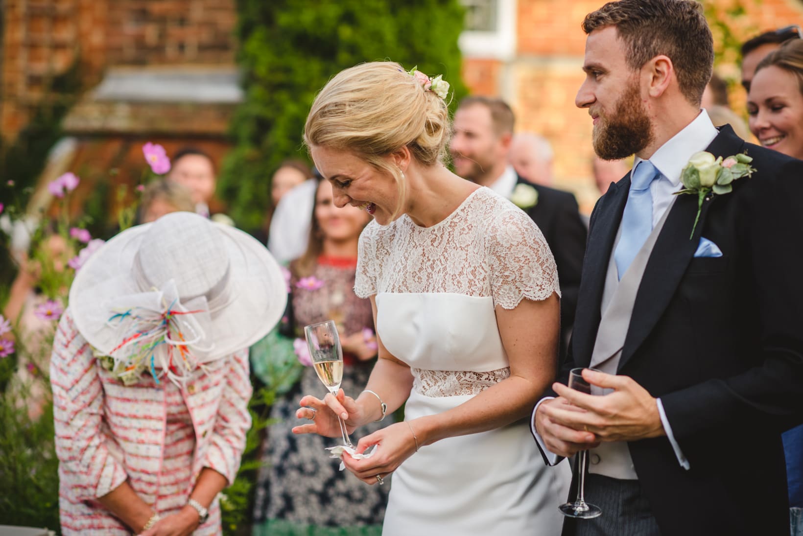 Lucy Simon Surrey Garden Marquee wedding Sophie Duckworth Photography