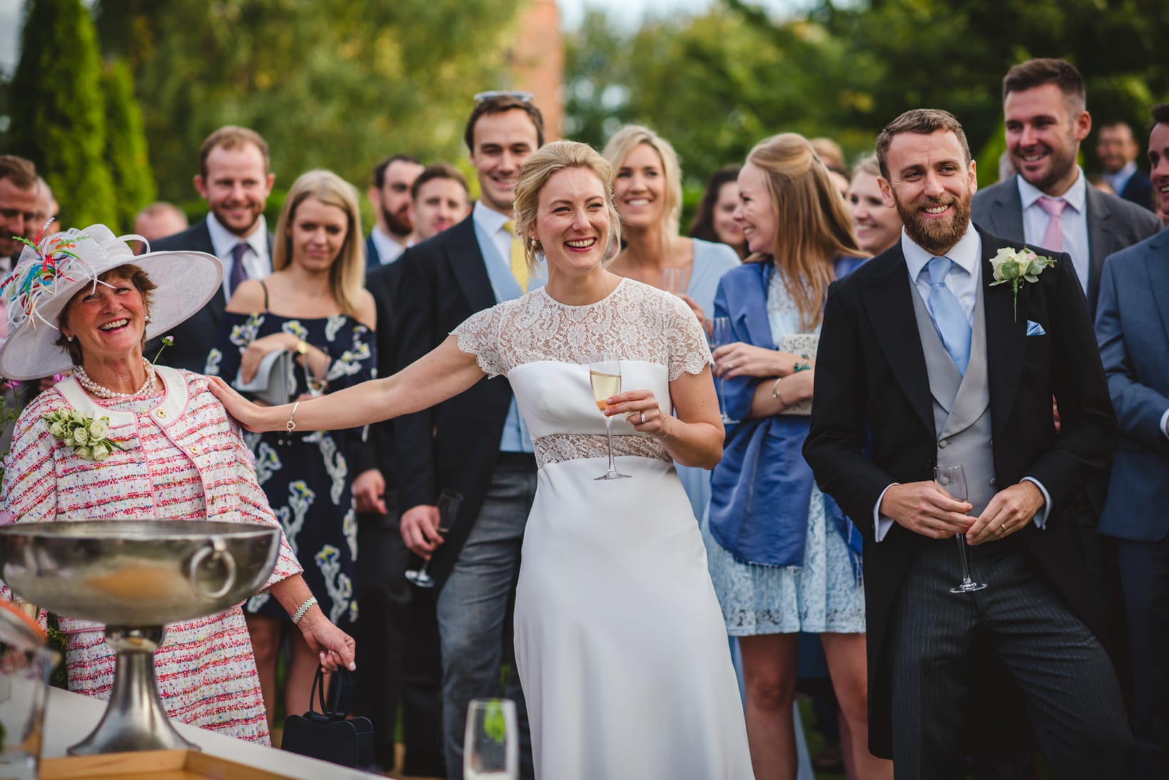 Lucy Simon Surrey Garden Marquee wedding Sophie Duckworth Photography