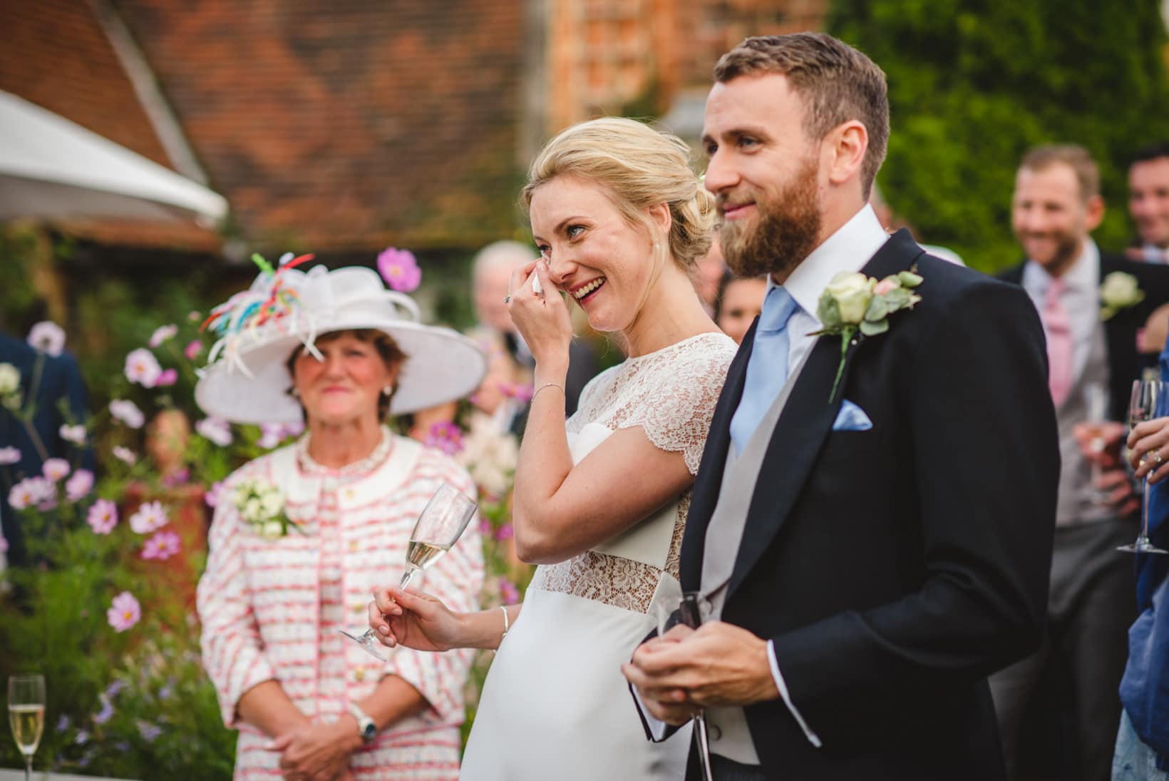 Lucy Simon Surrey Garden Marquee wedding Sophie Duckworth Photography