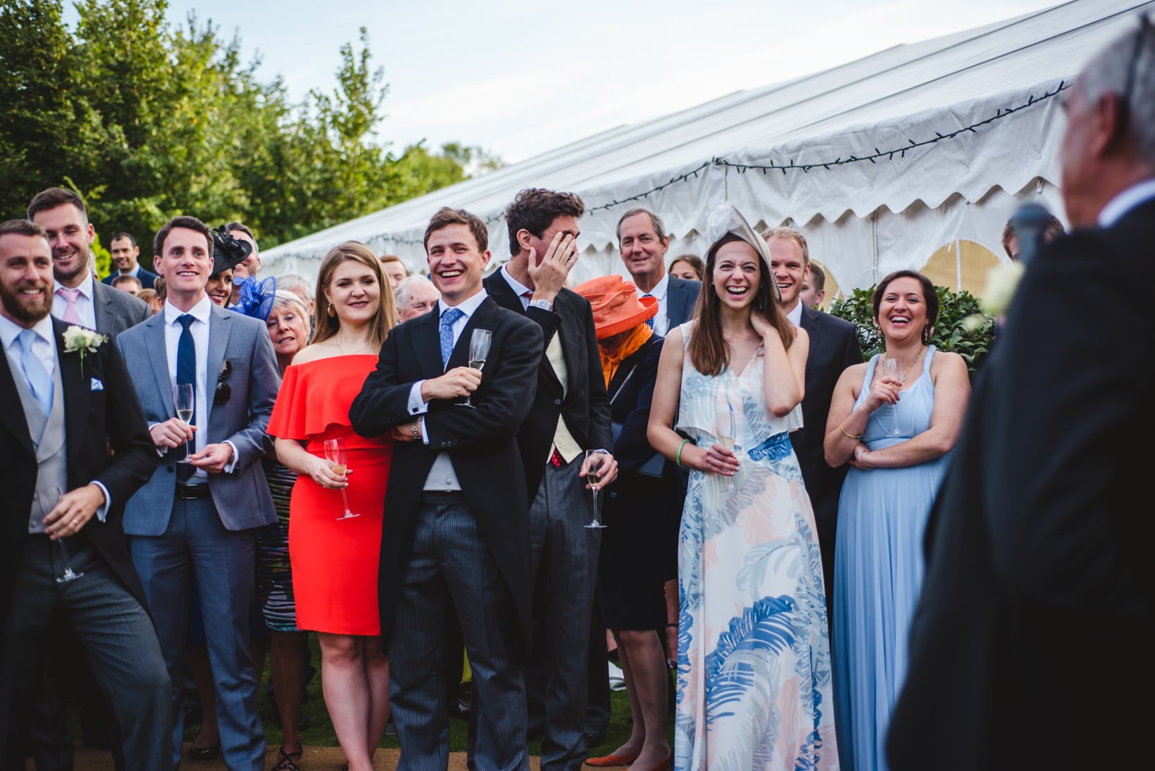 Lucy Simon Surrey Garden Marquee wedding Sophie Duckworth Photography