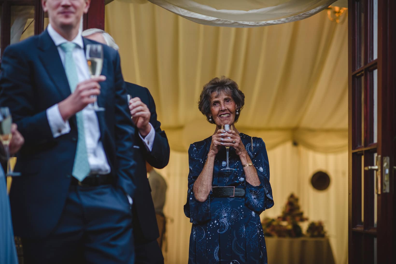 Lucy Simon Surrey Garden Marquee wedding Sophie Duckworth Photography