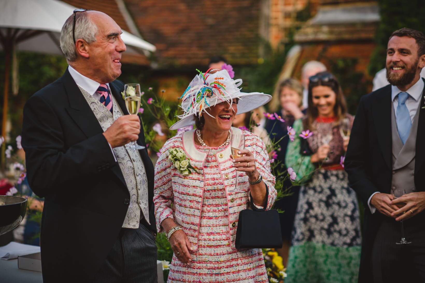 Lucy Simon Surrey Garden Marquee wedding Sophie Duckworth Photography