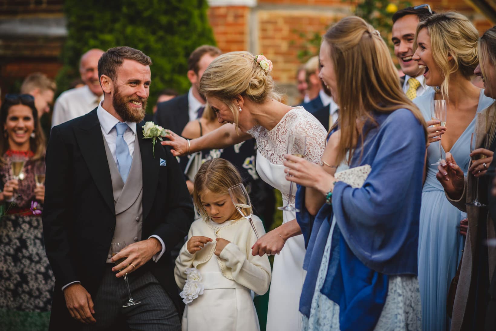 Lucy Simon Surrey Garden Marquee wedding Sophie Duckworth Photography