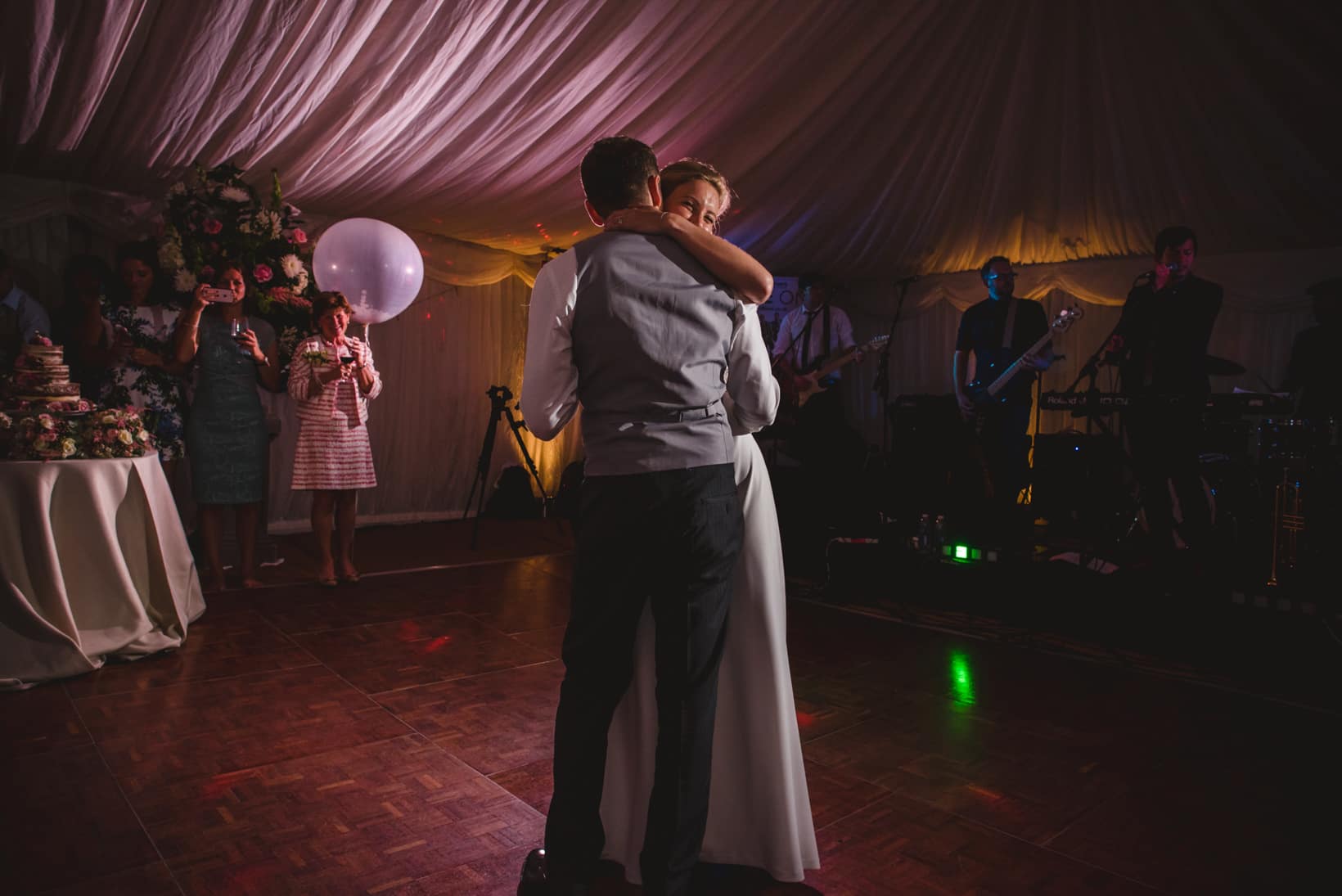 Lucy Simon Surrey Garden Marquee wedding Sophie Duckworth Photography