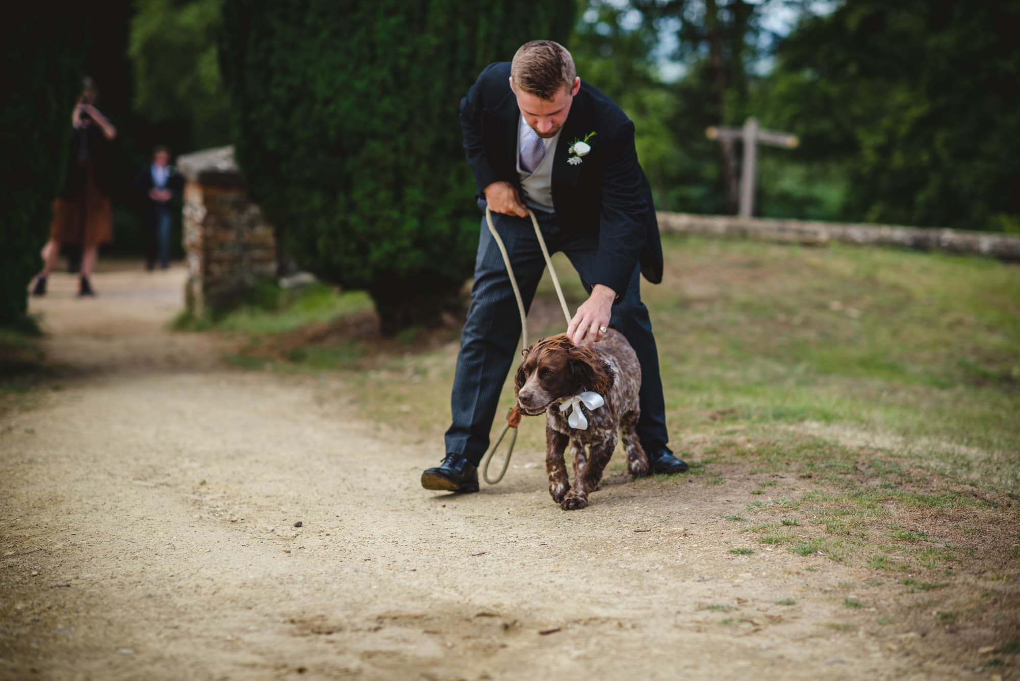 Kate Tom Chilworth Garden Wedding Sophie Duckworth Photography