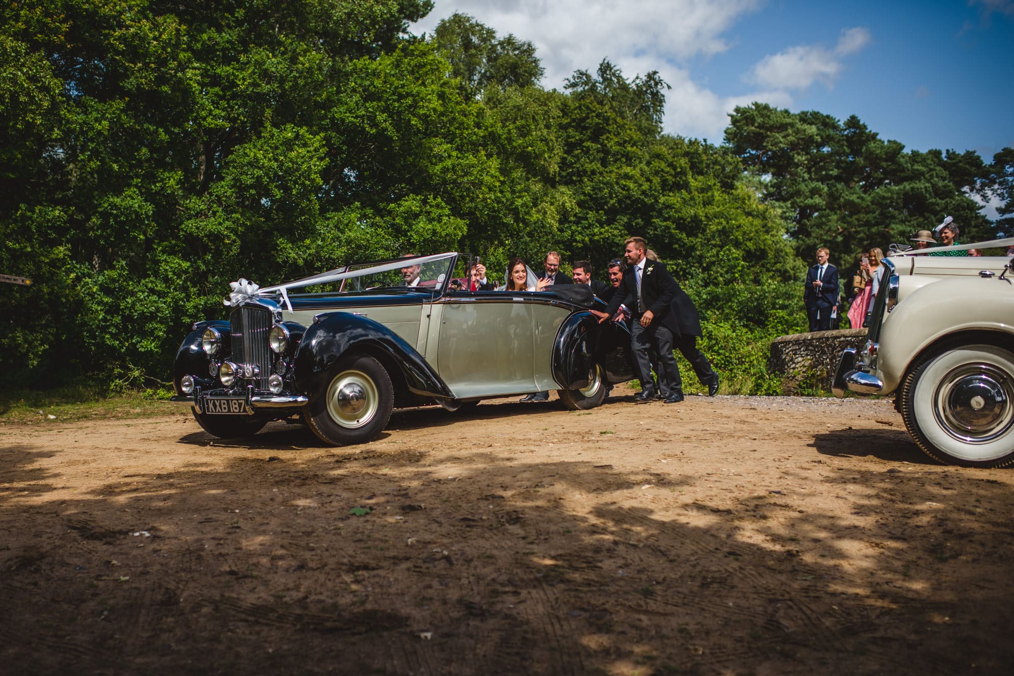 Kate Tom Chilworth Garden Wedding Sophie Duckworth Photography