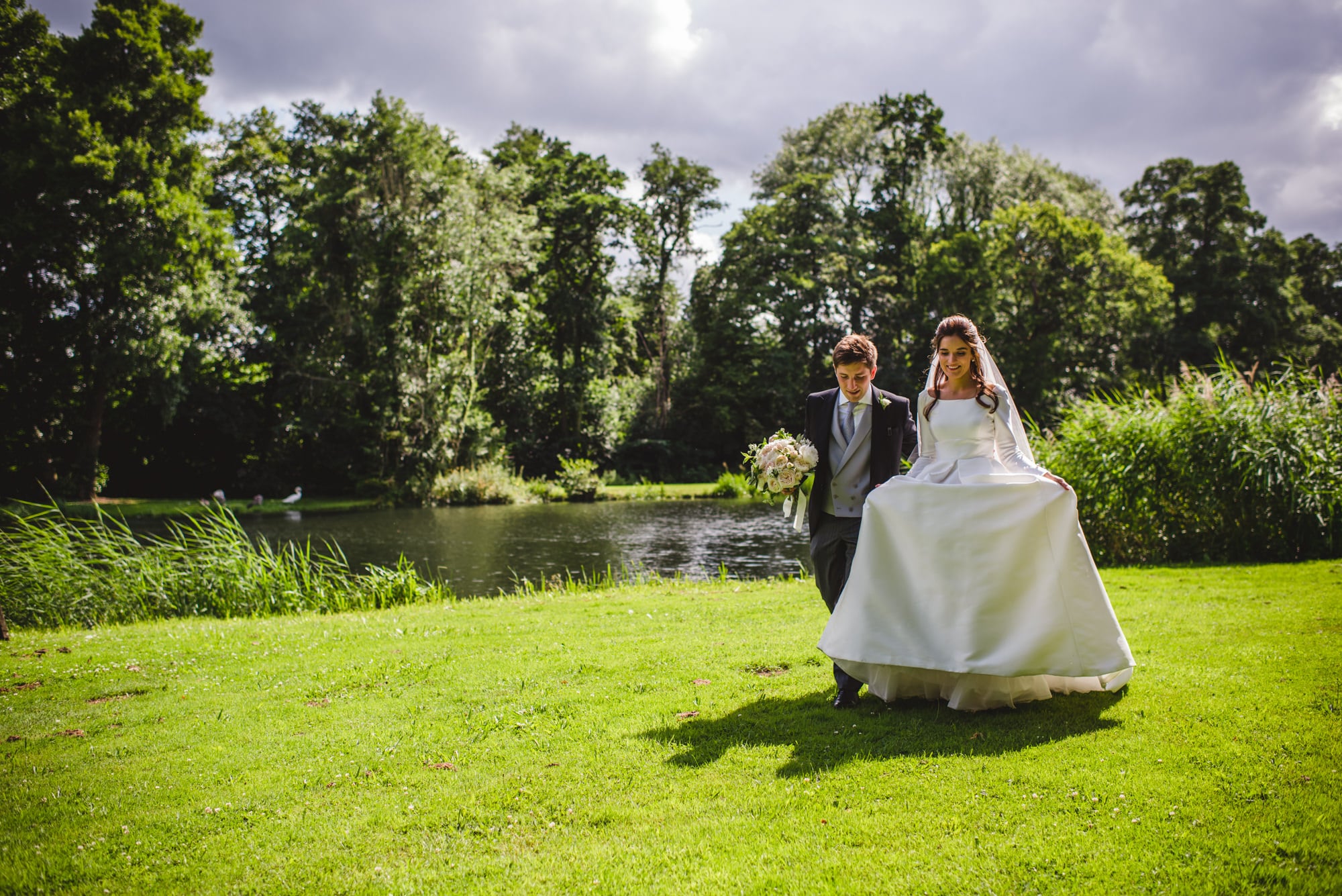 Kate Tom Chilworth Garden Wedding Sophie Duckworth Photography