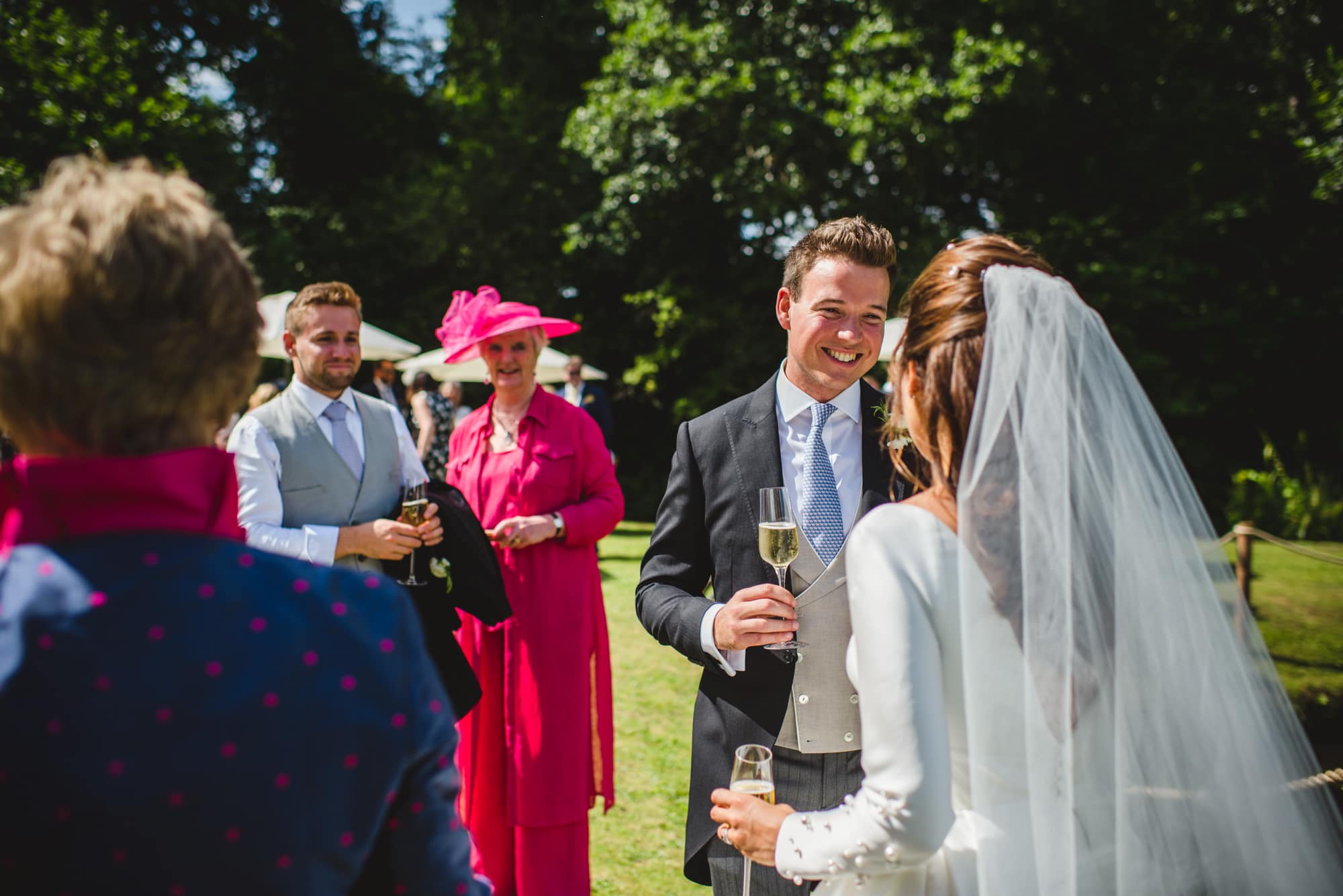 Kate Tom Chilworth Garden Wedding Sophie Duckworth Photography