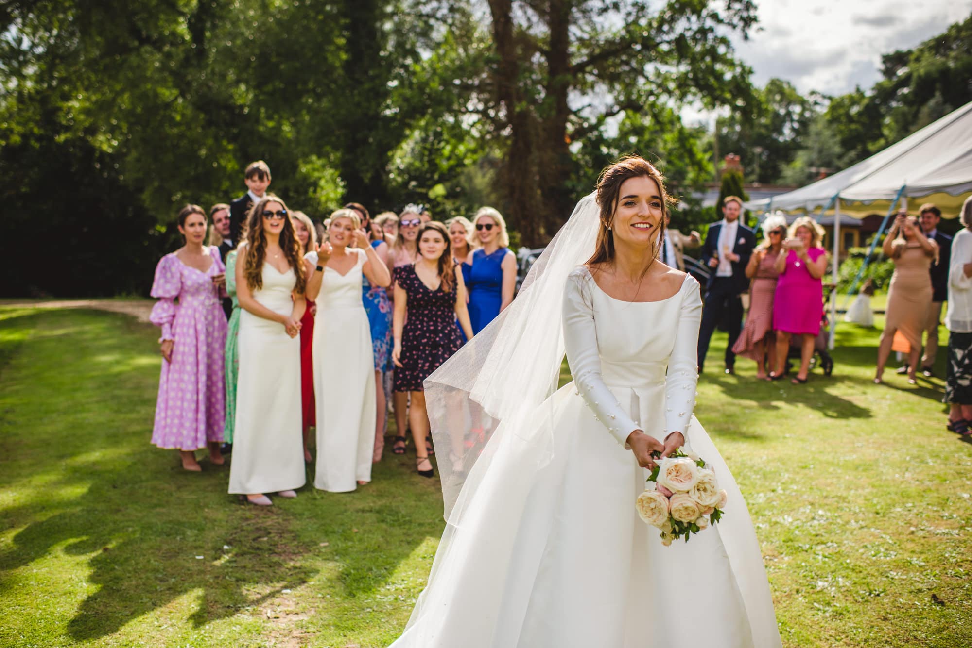 Kate Tom Chilworth Garden Wedding Sophie Duckworth Photography