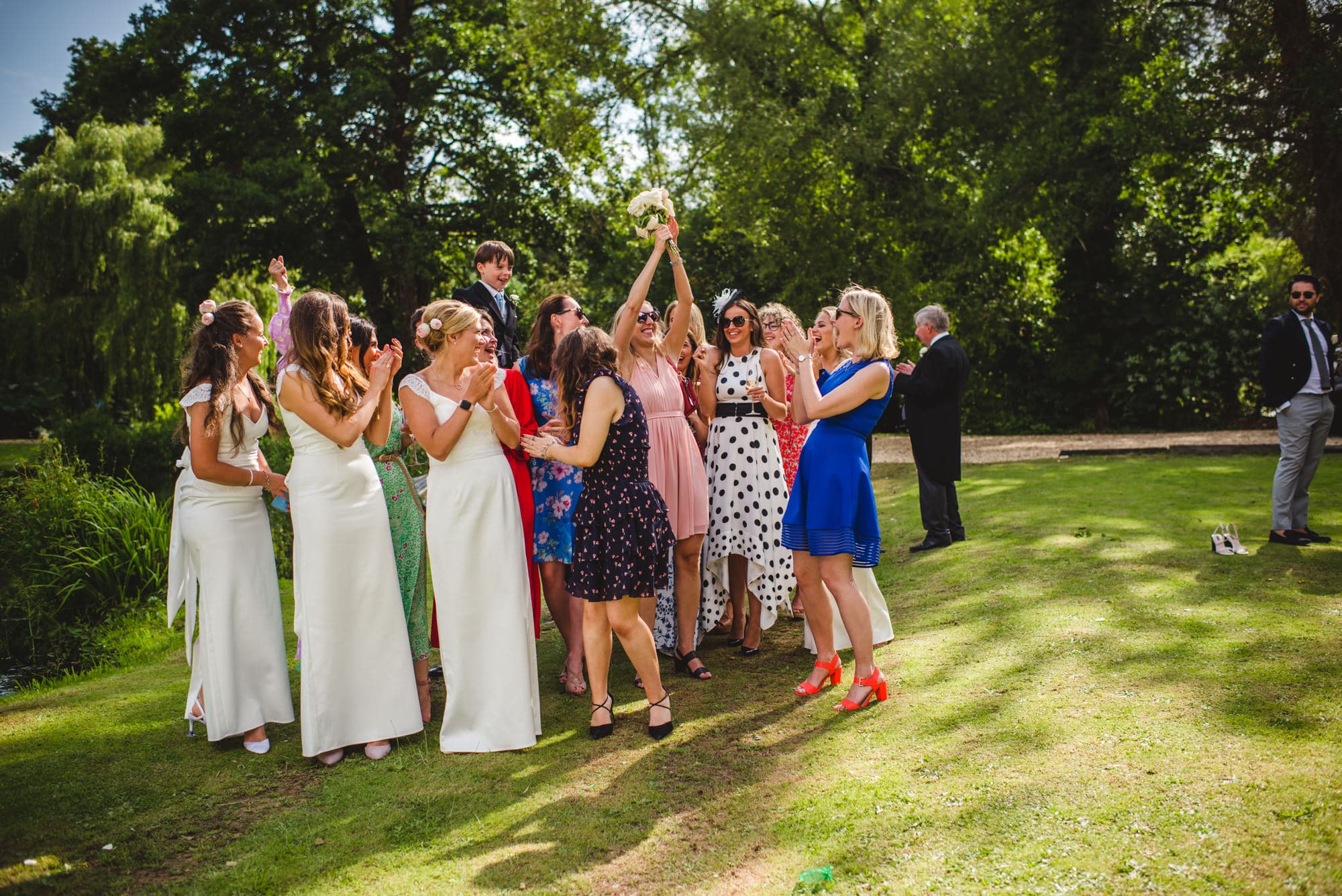 Kate Tom Chilworth Garden Wedding Sophie Duckworth Photography