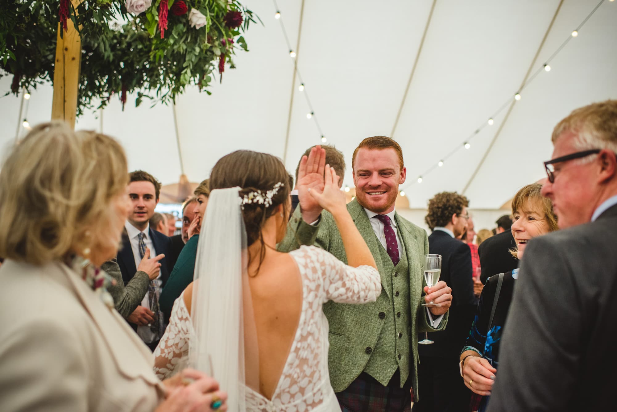 Laura Arwyn Autumnal Marquee Wedding Kent wedding photography