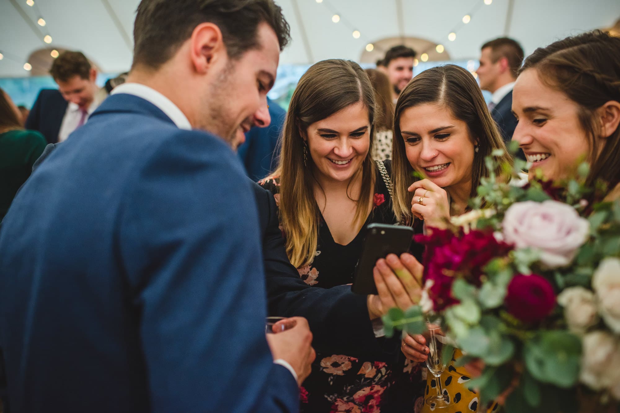 Laura Arwyn Autumnal Marquee Wedding Kent wedding photography