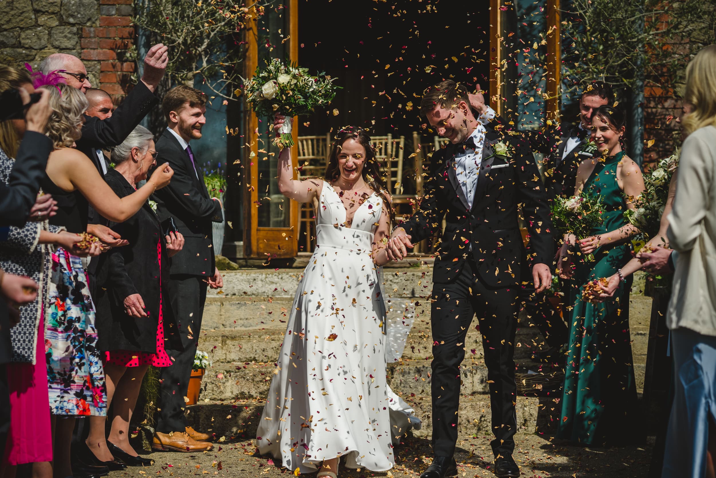 Rachel Mike Grittenham Barn Wedding Sophie Duckworth Photography