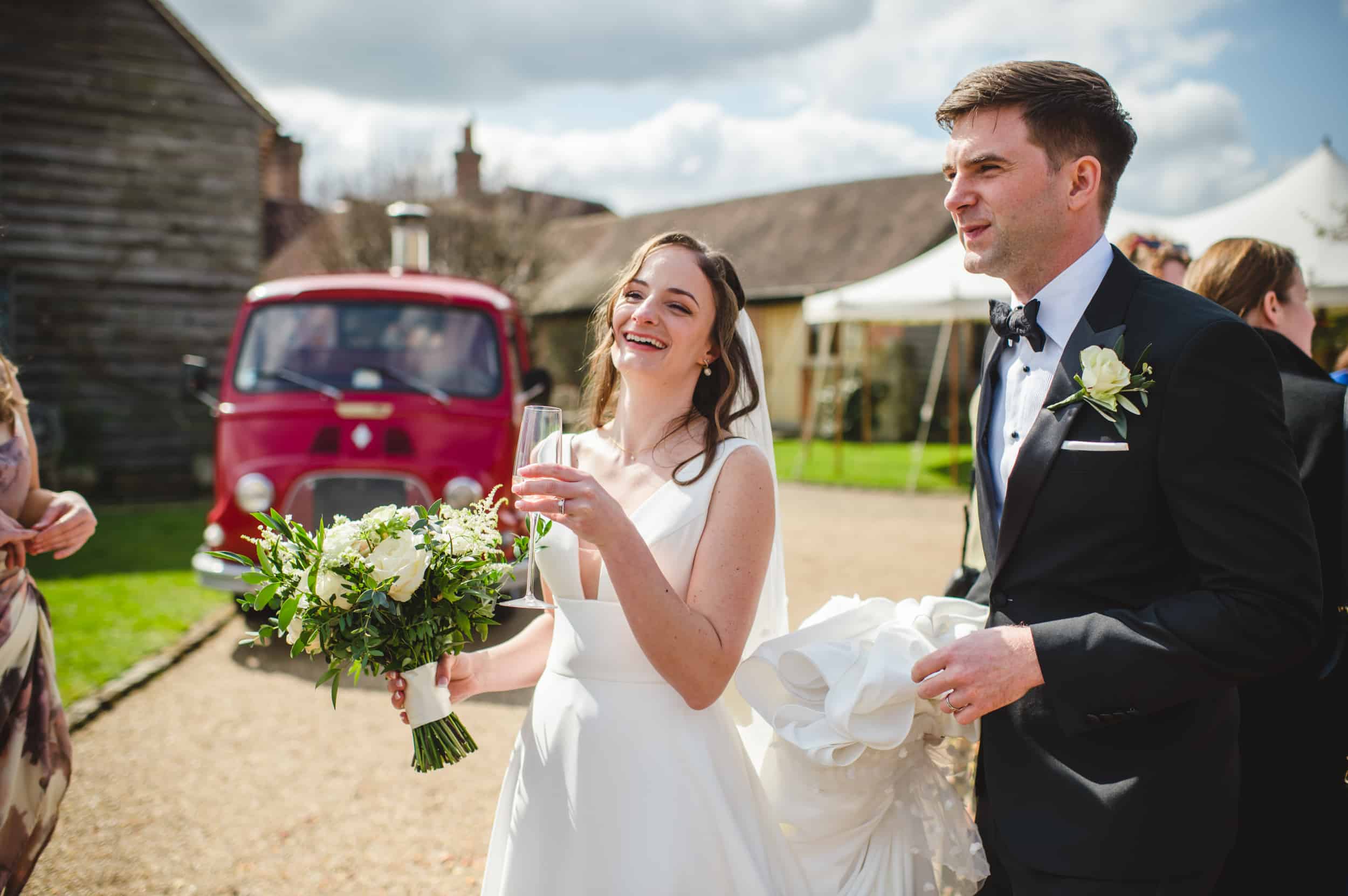 Rachel Mike Grittenham Barn Wedding Sophie Duckworth Photography